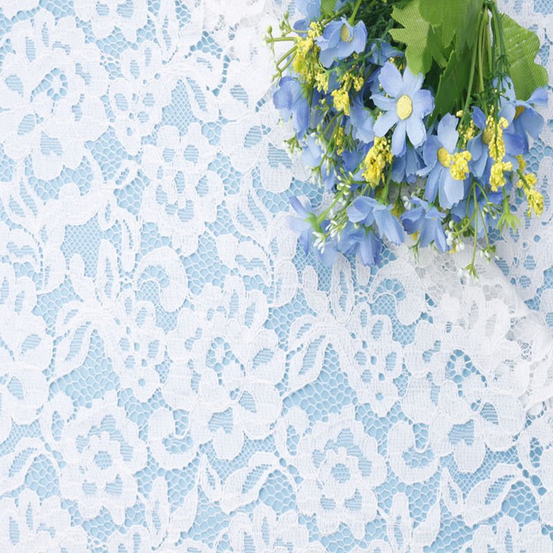 Lace Fabric Jacquard Women's Nylon for Women's Wear Wholesale Supplier 3